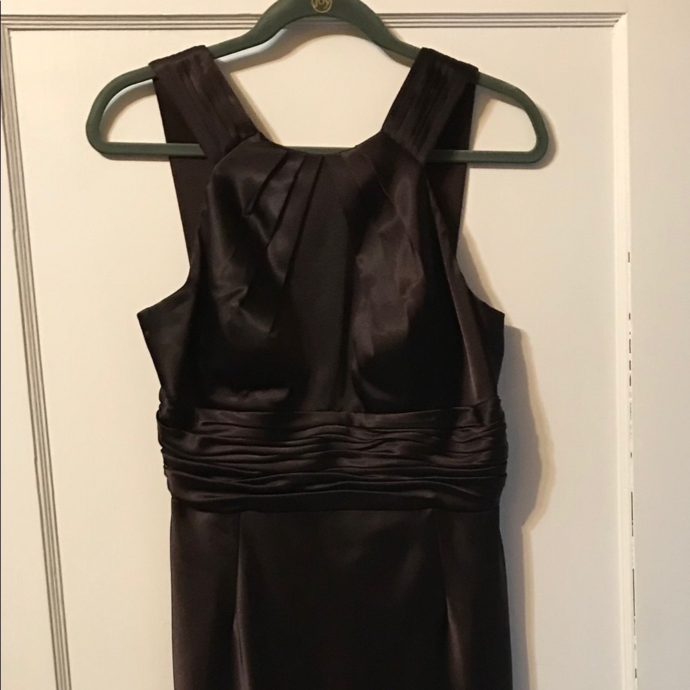 Beautiful brown cocktail dress!